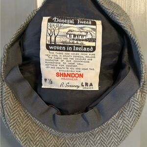 Gray Tweed Men's Hat